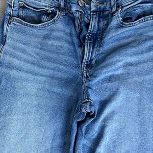 American Eagle Outfitters Blue Flare & Wide Leg Jeans